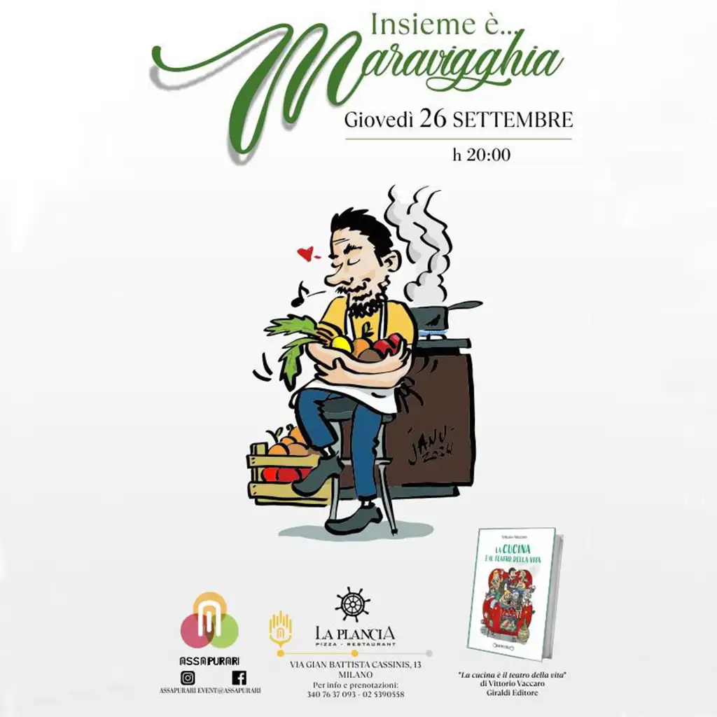 cena evento 26 settembre la plancia